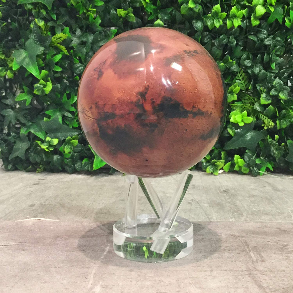 MOVA Globe – Mars – Rotierender Globus mit Solarantrieb