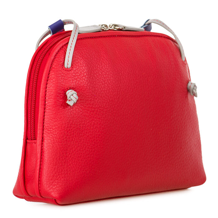 Mywalit  Rio Small Zip Top  – lille crossover-taske i læder - style 1970