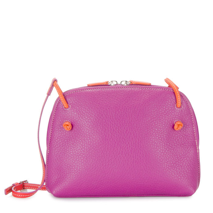 Mywalit  Rio Small Zip Top  – lille crossover-taske i læder - style 1970