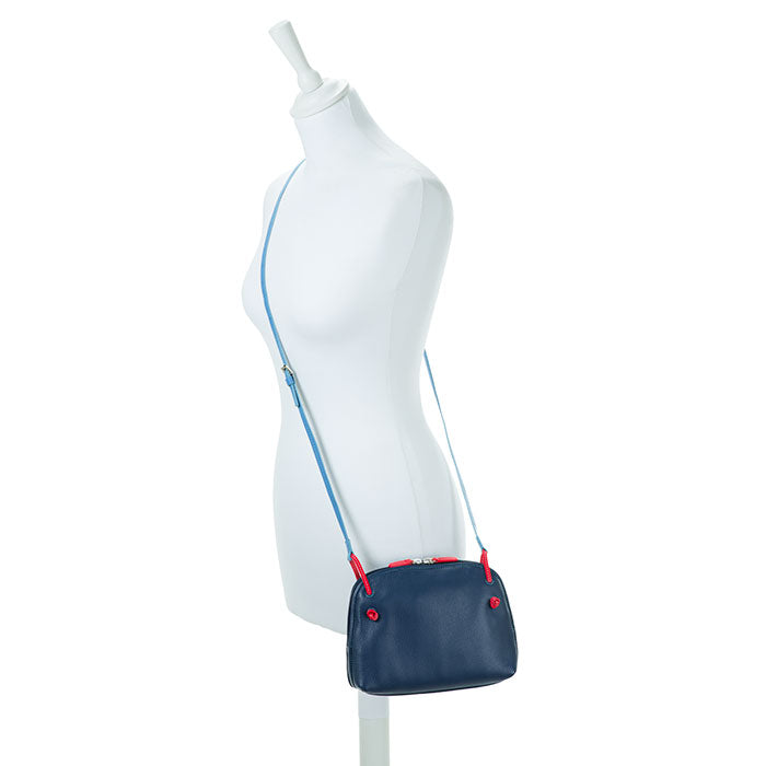 Mywalit  Rio Small Zip Top  – lille crossover-taske i læder - style 1970