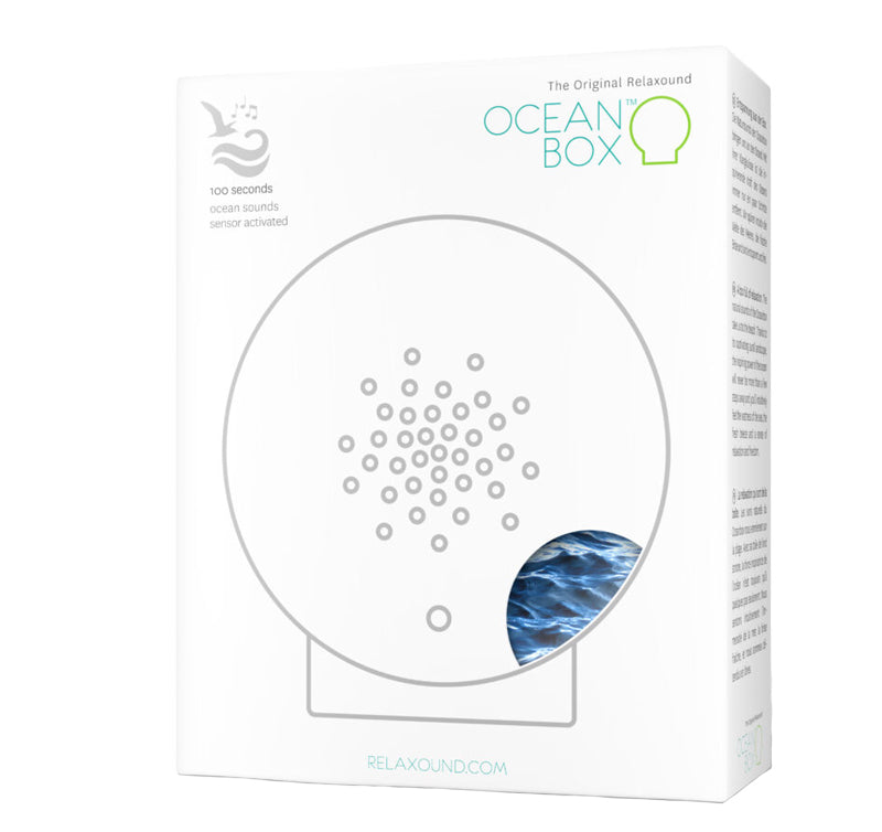 Relaxound - Ocean Box - Skøn lyd af havet - waves - blå