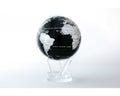 MOVA Globe – Rotierender Globus, solarbetrieben – Erde – Schwarz/Silber