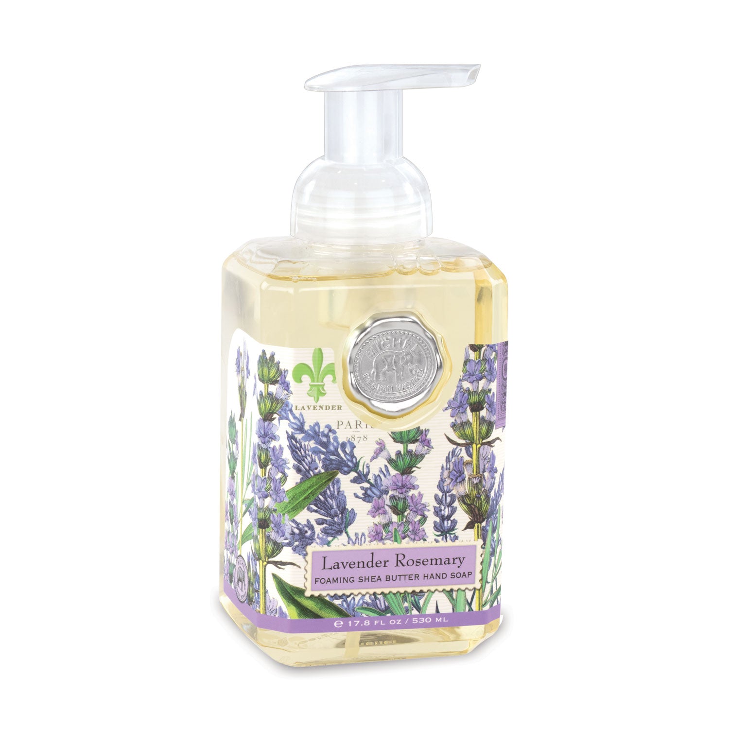 Skumhåndsæbe med aloe - Michel Design Works - Lavender Rosemary - Michel Design Works