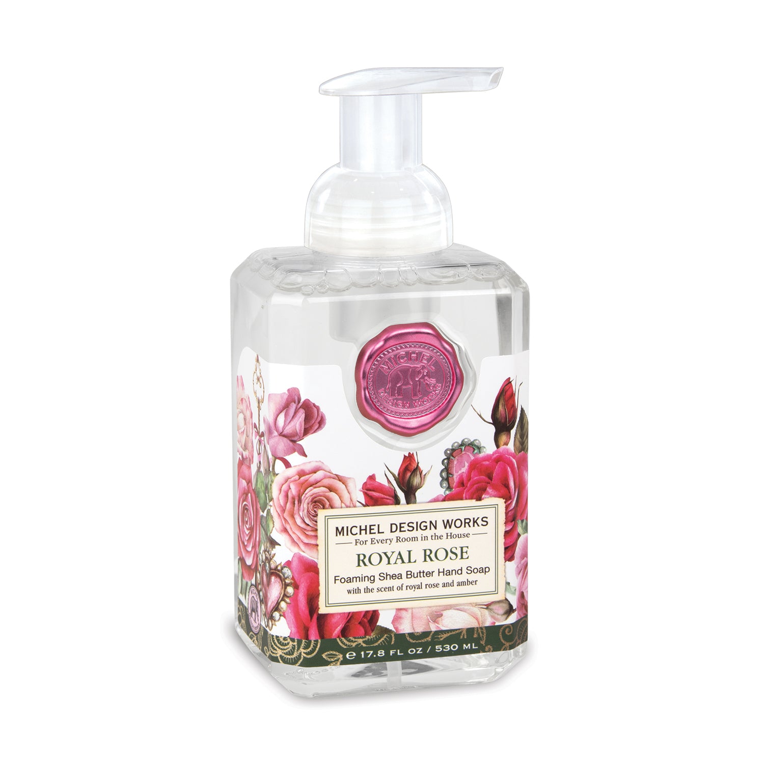Schaumhandseife mit Aloe - Michel Design Works - Royal Rose - Michel Design Works