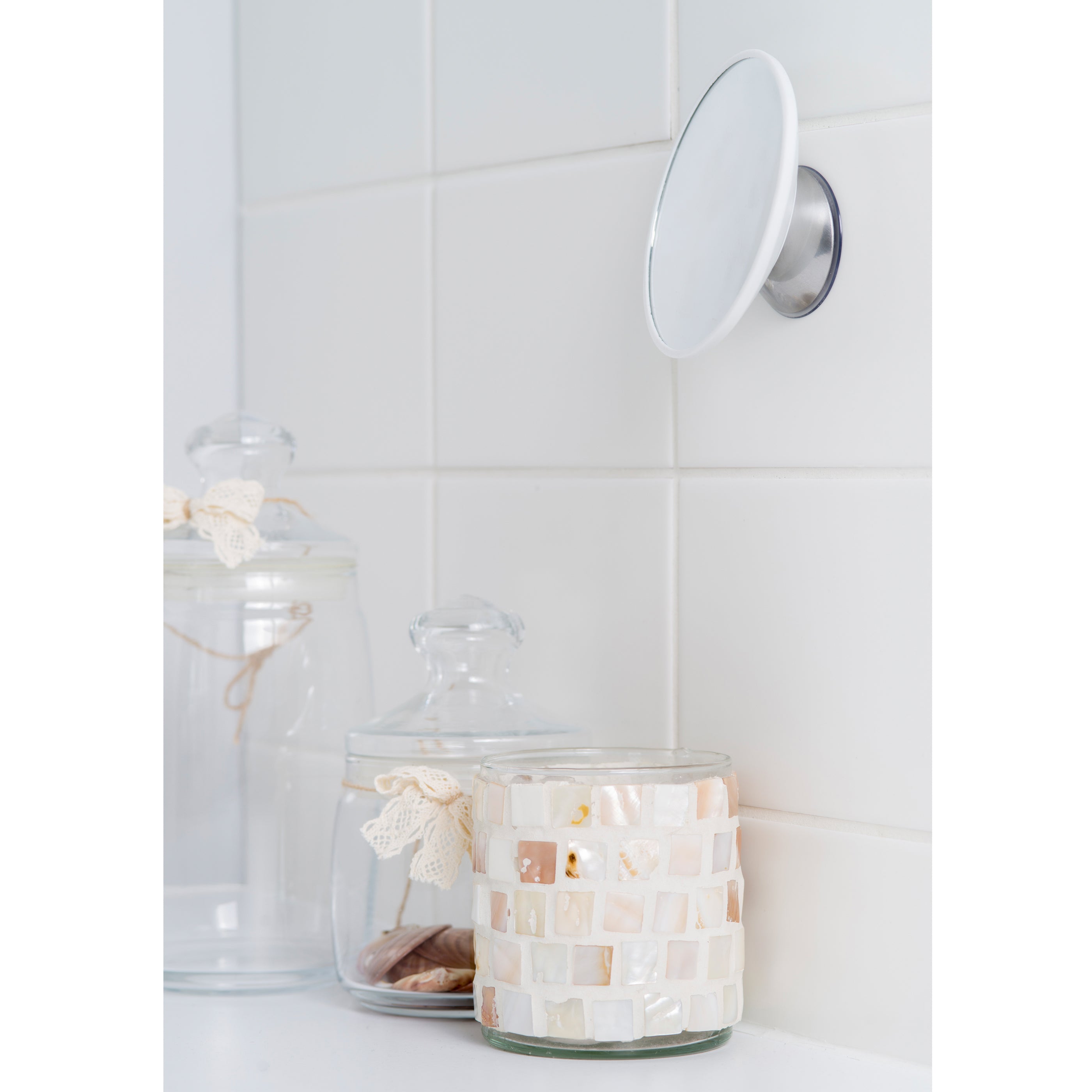Bosign AirMirror make-up spejl | sugekop & magnet spejl