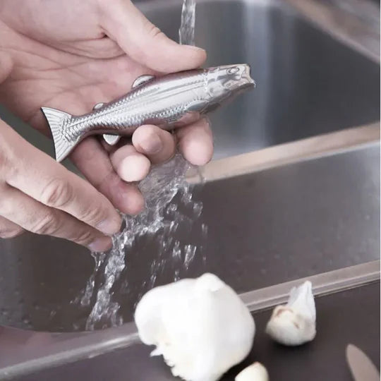 Magic Soap – Fisch aus Metall, der Gerüche von den Händen entfernt – Kikkerland