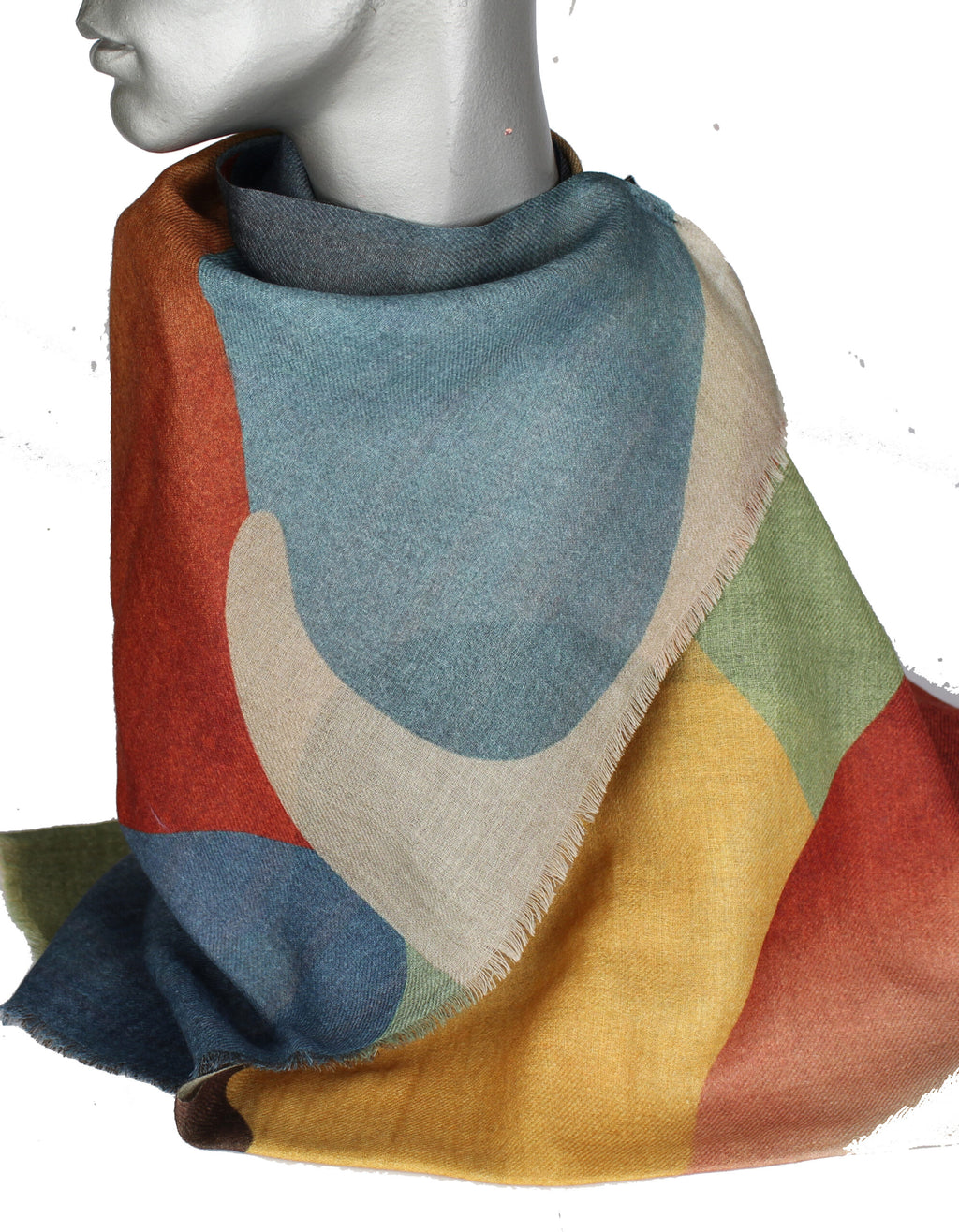 Scarf - wool/silk - Aperitif Shawls - 44117