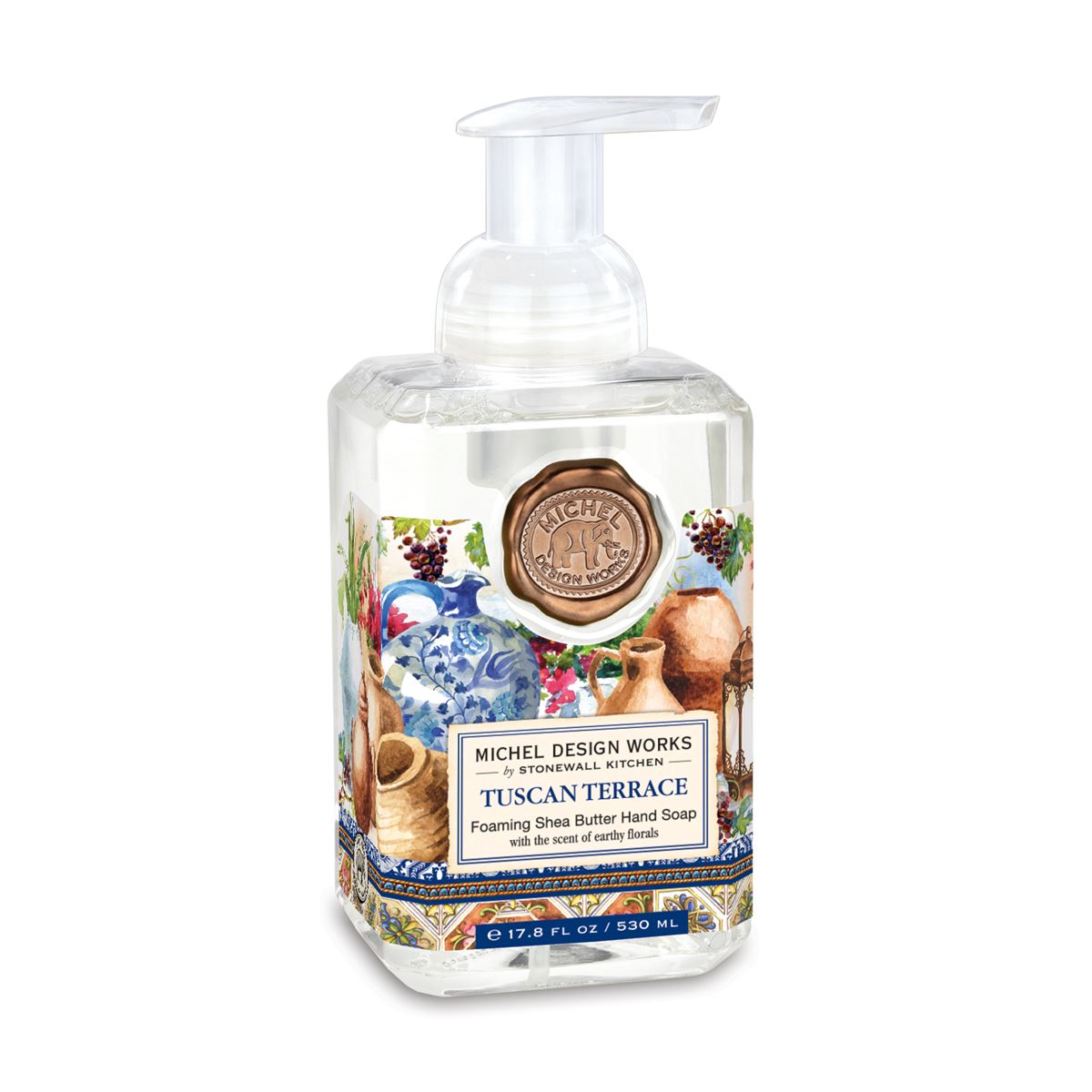Foaming Hand Soap with Aloe - Michel Design Works - Tuscan Terrace - Michel Design Works