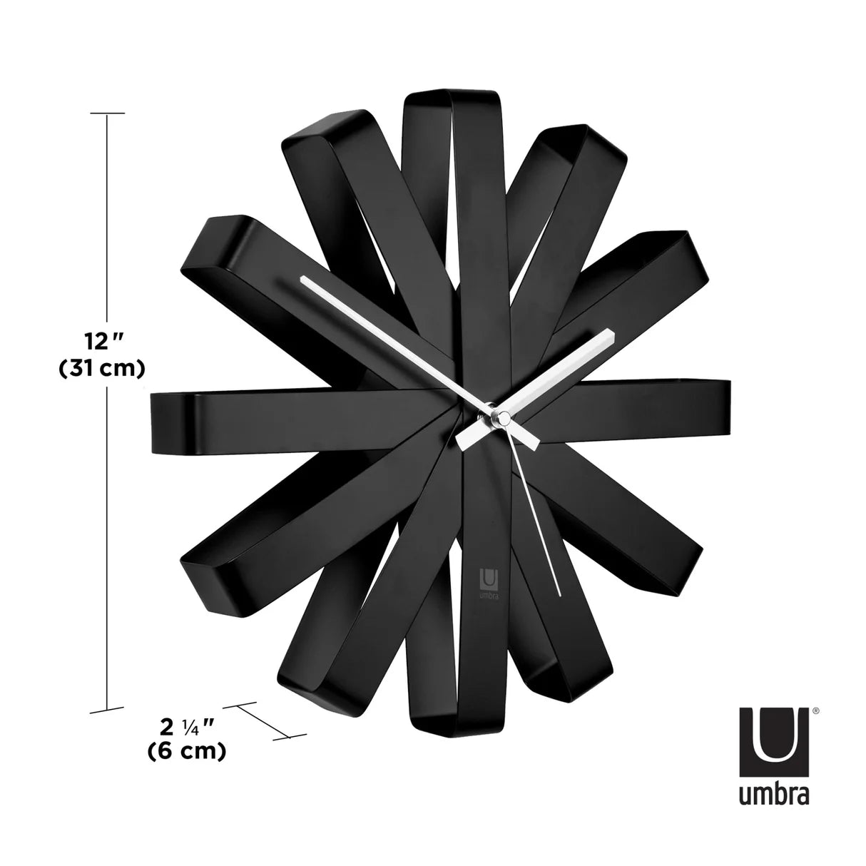 Umbra Ribbon Vægur – Moderne design med et twist