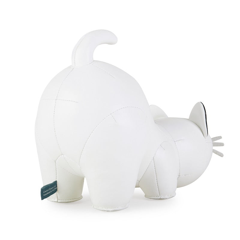 Züny - Cat - Bookend - White - 1 kg