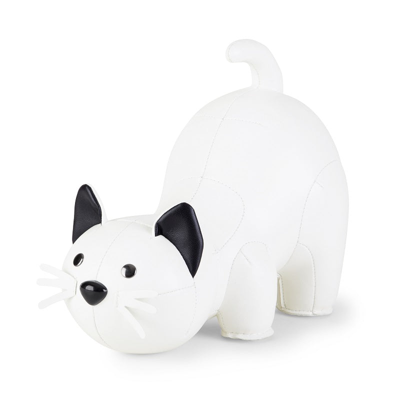 Züny - Kat - Bogstøtte -  Hvid - 1 kg