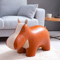 Zuny Hippo Stool – Tan/Wheat
