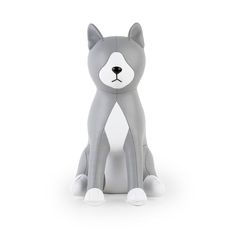 Zuny - Kat Tuxedo - Bogstøtte -  Grå - 1 kg